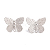 Rack Plating Brass Stud Earring KK-S374-02P-2