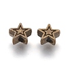 Tibetan Style Alloy Beads TIBEB-01-AB-NR-2