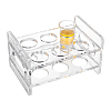 Acrylic Holders for 6 Round Shot Glasses AJEW-WH0473-04-7