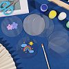 50Pcs Acrylic Sheets AJEW-GL0003-42-5