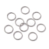 Non-Tarnish 304 Stainless Steel Open Jump Rings X-STAS-C040-01G-P-1