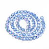 Electroplate Glass Beads EGLA-Q091-14mm-A11-2