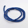 Electroplate Non-magnetic Synthetic Hematite Beads Strands G-J208G-05-2