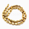 Electroplate Non-magnetic Synthetic Hematite Beads Strands G-L488-A-05-3