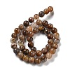 Natural Yellow Tiger Eye Beads Strands G-H238-8mm-8