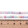 Anti-Tarnish Electroplate Glass Beads Strands GLAA-T025-3mm-10A-4