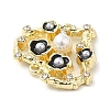 Spray Painted Alloy Pendants LS-PALLOY-D019-11G-02-3