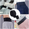 5 Yards Flat Polyester Elastic Wide Band OCOR-WH0090-052A-6