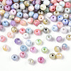 200Pcs Faceted Electroplated Glass Beads Strands GLAA-YW0003-38-6mm-1