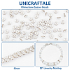 Unicraftale 500Pcs Iron Rhinestone Spacer Beads RB-UN0001-12-5