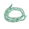 Dyed Natural Malaysia Jade Rondelle Beads Strands X-G-E316-2x4mm-40-2