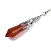 Natural & Synthetic Gemstone Pointed Dowsing Pendulum Big Pendants G-H285-06P-A-3