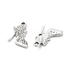 Alloy Crystal Pendants FIND-I043-04P-2