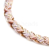 4MM Braided Nylon Cord Bracelets FIND-A057-01G-17-2