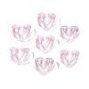 Baking Paint Transparent Glass Beads DGLA-N022-02H-2