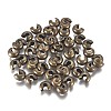 Iron Crimp Beads Covers KK-CJC0001-06B-AB-1