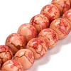 Synthetic Turquoise Beads Strands TURQ-F019-03H-2
