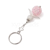 Seed Beads Keychain KEYC-MZ00013-04-4