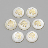 Freshwater Shell Pendants X-SHEL-Q010-012G-1