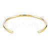 Twisted Brass Enamel Cuff Bangle BJEW-T020-02C-NF-2