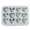 Heart Food Grade Silicone Molds DIY-A051-02C-2