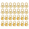 Brass Bead Tips KK-WH0108-57-1