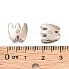 Letter Slider Beads for Watch Band Bracelet Making LS-ALRI-O012-W-NR-3