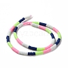 Handmade Polymer Clay Bead Strands CLAY-C003-05I-3