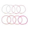 8Pcs Glass Seed Beads Stretch Bracelets for Women BJEW-MZ00269-5