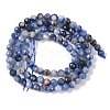 Natural Sodalite Beads Strands X-G-G139-A07-03-3