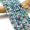 Dyed Synthetic Turquoise Beads Strands G-Z089-A04-R-2