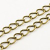 Soldered Iron Curb Chains CH-R082-01AB-1