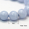 Natural Agate Beads Strands X-G-G099-6mm-23-2