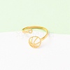 304 Stainless Steel Cuff Open Rings LS-RJEW-D337-01B-G-5