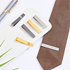 Unicraftale 6Pcs 3 Colors 304 Stainless Steel Tie Clip STAS-UN0058-21-4