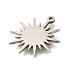 Anti-Tarnish 201 Stainless Steel Pendants STAS-B076-01P-05-2