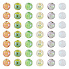 180Pcs 6 Colors Transparent Electroplate Glass Beads EGLA-TA0013-62-1