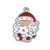 Christmas Theme Alloy Enamel Pendants ENAM-Z020-02G-1