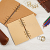 3-Ring Iron Loose Leaf Book Binder Hinged Rings AJEW-CP0009-48B-4