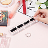 4-Slot Acrylic Finger Ring Display Rack RDIS-WH0002-11-3