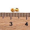 Tibetan Style Brass Spacer Beads KK-WH0063-09G-3