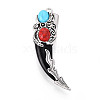 Tibetan Style Alloy Big Pendants PALLOY-N182-07B-AS-1