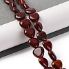 Natural Red Rainbow Jasper Beads Strands G-I372-A06-01-2