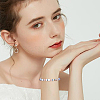 200Pcs 10 Colors Brass Rhinestone Spacer Beads RB-DC0001-09-7