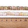Anti-Tarnish Electroplate Glass Beads Strands EGLA-N027-03A-05-4