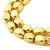 Electroplate Glass Beads Strands EGLA-F166-02B-4