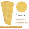 Self Adhesive Gold Foil Embossed Stickers DIY-WH0211-170-2