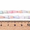 Anti-Tarnish Electroplate Glass Beads Strands GLAA-T025-27M-4