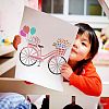 Large Plastic Reusable Drawing Painting Stencils Templates DIY-WH0202-452-5