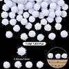120Pcs Sequin Polypropylene Fiber Silk Pompom Ball FIND-SC0019-70B-2